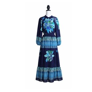 Maison Tara Navy Dress